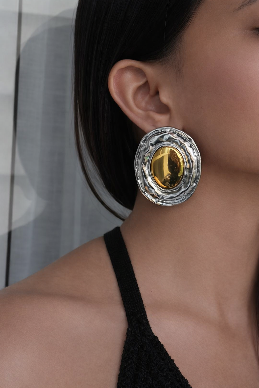 Oversized Mixed Metal Studs