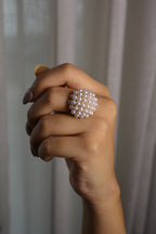Pearl Chunky Ring