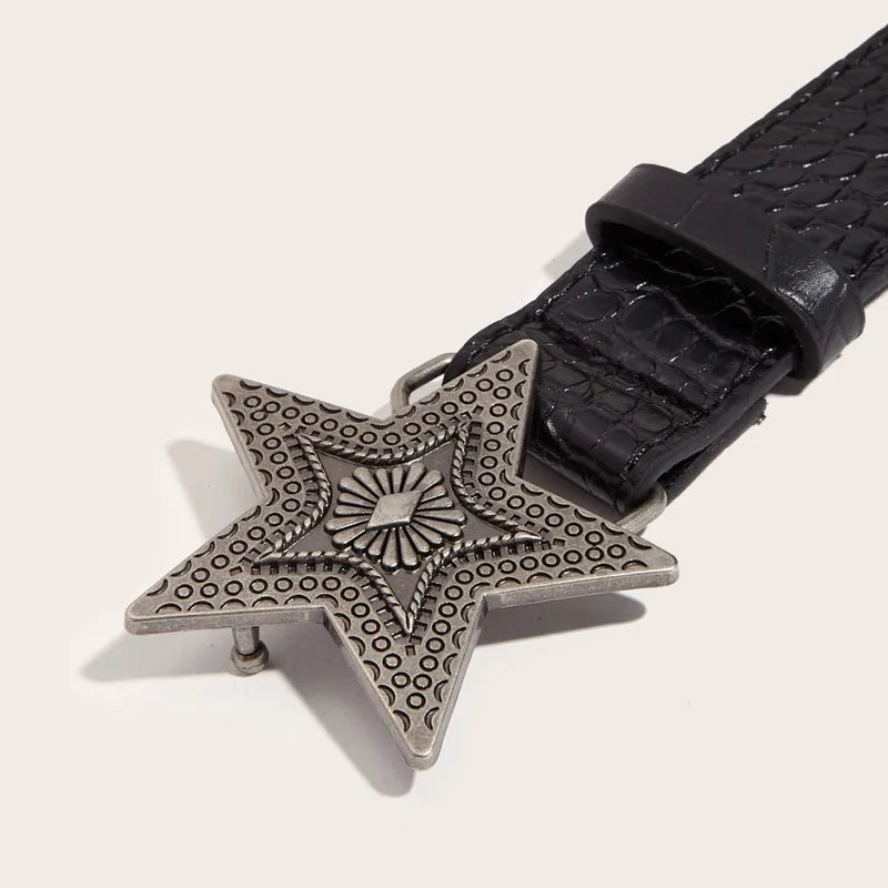 Star Buckle Belt