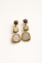 Multi Stone Earring